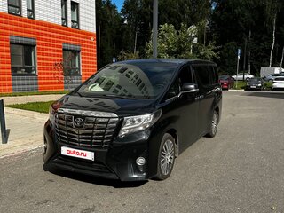 2016 Toyota Alphard III, чёрный, 4200000 рублей, вид 1