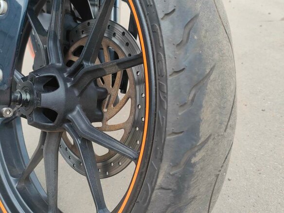 2012 KTM 200 Duke, оранжевый, 229000 рублей - вид 6