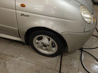 2007 Daewoo Matiz Best I Рестайлинг, серебристый, 180000 рублей, вид 4