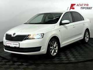 2014 Skoda Rapid I, белый, 800000 рублей, вид 2