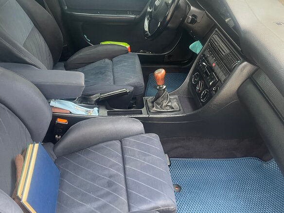 1991 Audi 100 IV (C4), синий, 550000 рублей - вид 9