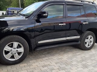 2012 Toyota Land Cruiser 200 Series Рестайлинг 1, чёрный, 3800000 рублей, вид 4