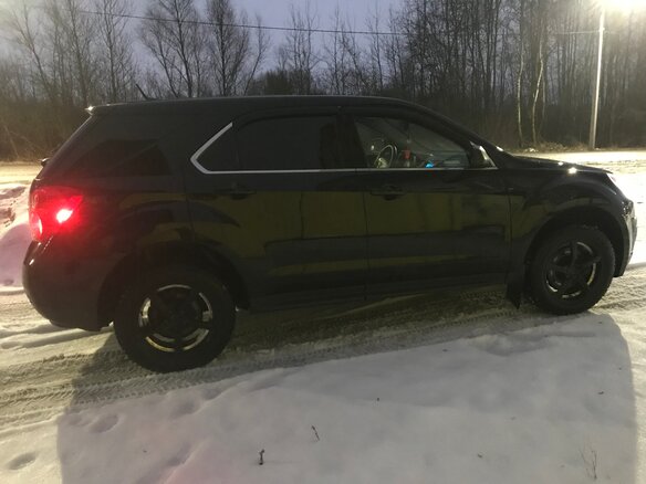 2009 Chevrolet Equinox II, чёрный, 890000 рублей - вид 2