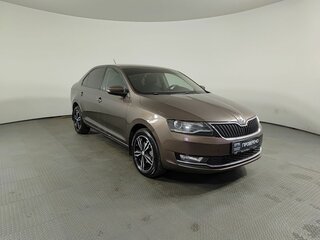 2019 Skoda Rapid I Рестайлинг, коричневый, 1232700 рублей, вид 3