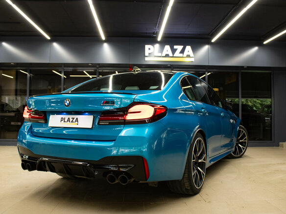 2020 BMW M5 Competition VI (F90) Рестайлинг, голубой, 9469000 рублей - вид 6