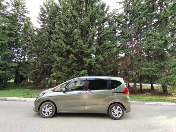 2021 Honda Freed II Рестайлинг, зелёный, 1850000 рублей - вид 5