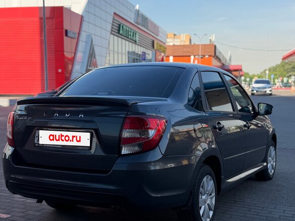 2024 Lada (ВАЗ) Granta I Рестайлинг, серый, 700000 рублей - вид 5