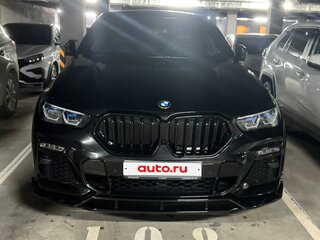 2021 BMW X6 40i III (G06), чёрный, 8500000 рублей, вид 1