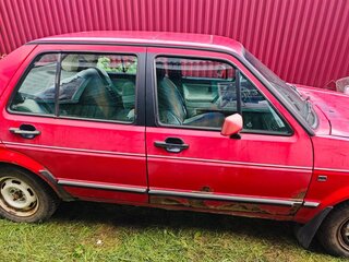1987 Volkswagen Jetta II, красный, 78000 рублей, вид 1