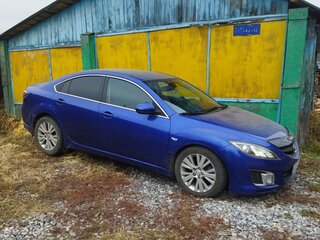 2008 Mazda 6 II (GH), синий, 611000 рублей, вид 2