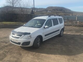 2013 Lada (ВАЗ) Largus I, белый, 450000 рублей, вид 1