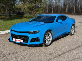 2021 Chevrolet Camaro VI Рестайлинг, синий, 3650000 рублей, вид 1