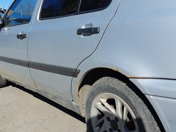 1995 Volkswagen Golf III, серый, 130000 рублей - вид 12