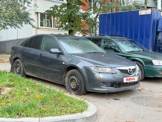 2006 Mazda 6 I (GG) Рестайлинг, серый, 190000 рублей, вид 2