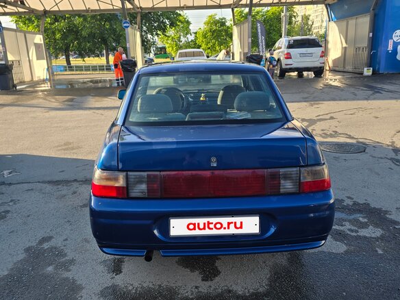 2006 Lada (ВАЗ) 2110, синий, 140000 рублей - вид 4