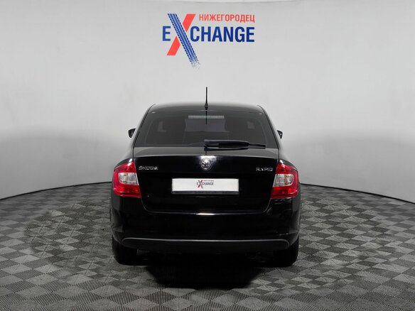 2014 Skoda Rapid I, чёрный, 539000 рублей - вид 6