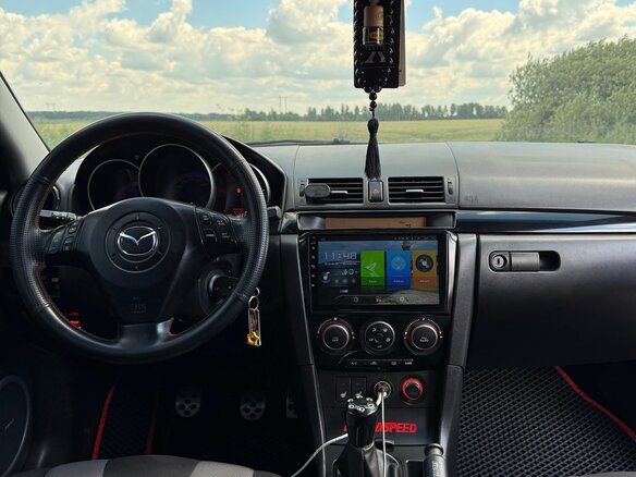 2007 Mazda 3 I (BK) Рестайлинг, чёрный, 800000 рублей - вид 16