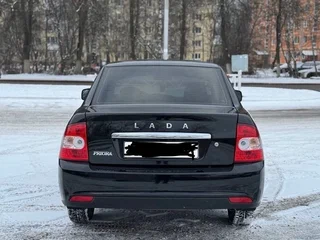 2016 Lada (ВАЗ) Priora I Рестайлинг, чёрный, 720000 рублей, вид 4