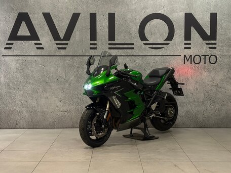 2022 Kawasaki Ninja H2 SX, зелёный, 1630000 рублей, вид 3