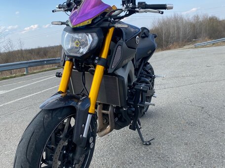 2014 Yamaha MT-09 (FZ-09), синий, 615000 рублей, вид 1
