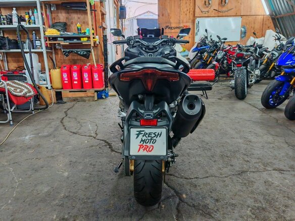2022 Yamaha TMAX, зелёный, 1430000 рублей - вид 5