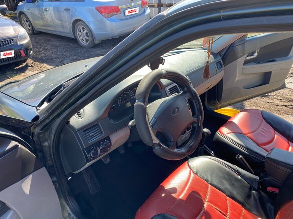 2011 Lada (ВАЗ) Priora I, зелёный, 405000 рублей - вид 6