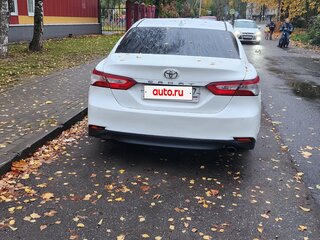 2018 Toyota Camry VIII (XV70), белый, 1350000 рублей, вид 5