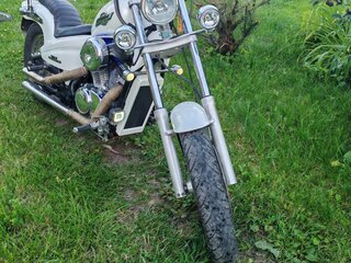 1988 Honda Steed 400, белый, 250000 рублей, вид 1