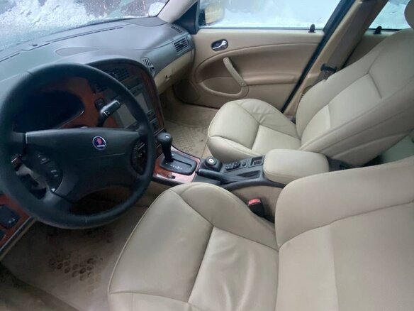 2003 Saab 9-5 I Рестайлинг, чёрный, 850000 рублей - вид 12