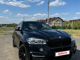 2017 BMW X6 M50d II (F16), синий, 3859000 рублей, вид 2