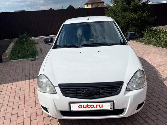 2014 Lada (ВАЗ) Priora I Рестайлинг, белый, 603000 рублей - вид 1