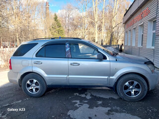 2008 Kia Sorento I Рестайлинг, серебристый, 850000 рублей, вид 2