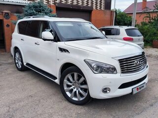 2014 Infiniti QX80 I, белый, 2400000 рублей, вид 4