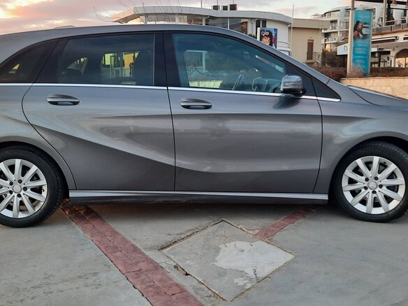 2013 Mercedes-Benz B-Класс 180 II (W246), серый, 1150000 рублей - вид 6
