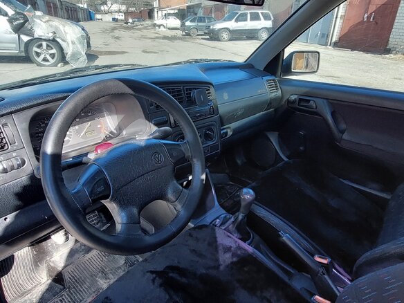 1995 Volkswagen Golf III, серый, 130000 рублей - вид 9