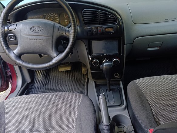 2006 Kia Spectra I Рестайлинг 2, красный, 315000 рублей - вид 16