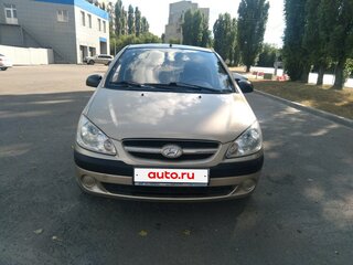 2007 Hyundai Getz I Рестайлинг, бежевый, 350000 рублей, вид 2