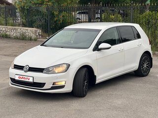 2014 Volkswagen Golf VII, белый, 1100000 рублей, вид 1