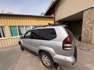 2006 Toyota Land Cruiser Prado 120 Series, серебристый, 1420000 рублей, вид 5