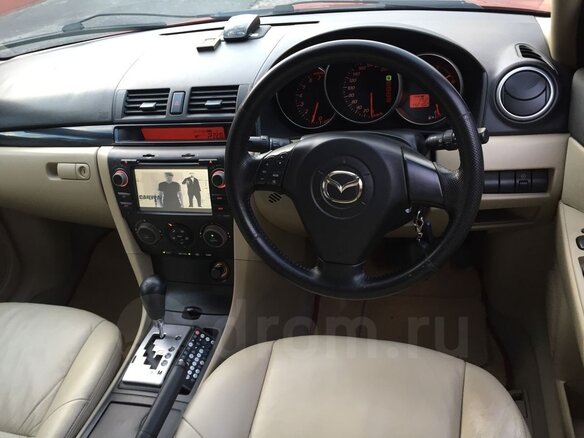 2004 Mazda 3 I (BK), красный - вид 2