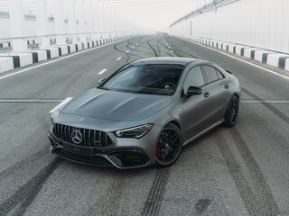 2021 Mercedes-Benz CLA AMG 45 AMG S II (C118, X118), серый, 6100000 рублей, вид 4