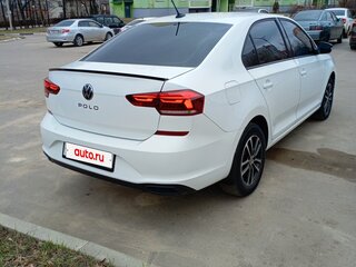 2021 Volkswagen Polo VI, белый, 1300000 рублей, вид 5
