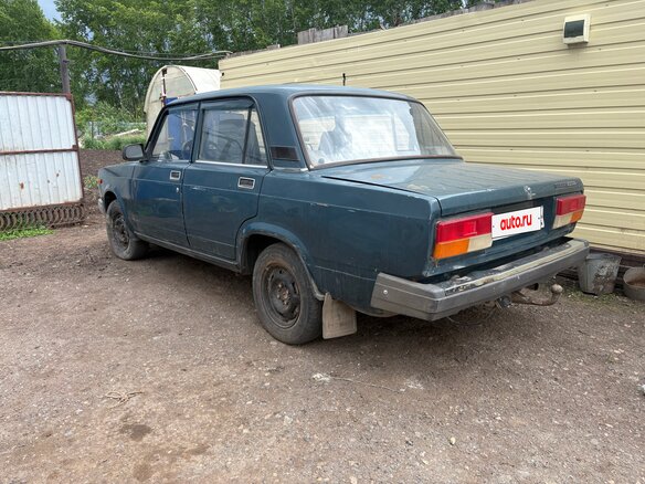 2005 Lada (ВАЗ) 2107, синий, 75000 рублей - вид 1