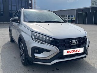 2024 Lada (ВАЗ) Vesta SW Cross I Рестайлинг (NG), серебристый, 1550000 рублей, вид 1