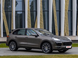 2014 Porsche Cayenne Diesel II Рестайлинг (958), коричневый, 2600000 рублей, вид 2