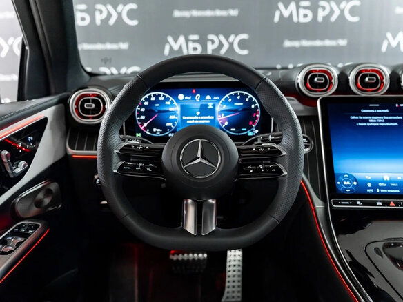 2025 Mercedes-Benz GLC 300 II (X254), чёрный, 9135000 рублей - вид 6