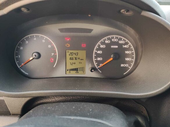 2015 Lada (ВАЗ) Granta I, голубой, 380000 рублей - вид 6