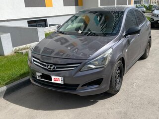 2016 Hyundai Solaris I Рестайлинг, серый, 600000 рублей, вид 1