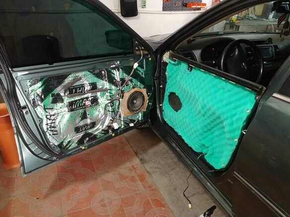 2003 Toyota Camry V (XV30), зелёный, 910000 рублей - вид 6