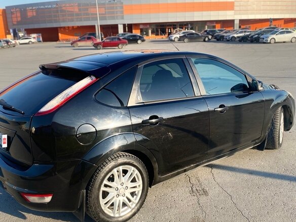 2008 Ford Focus II Рестайлинг, чёрный, 540000 рублей - вид 7